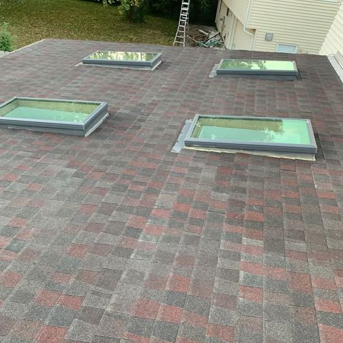 Great job on roof repair and replacement