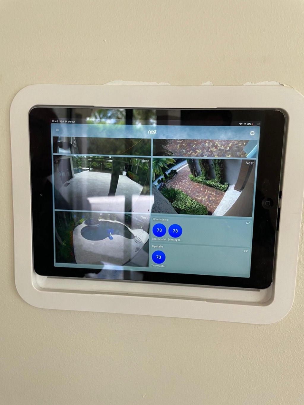 Security camera installation 