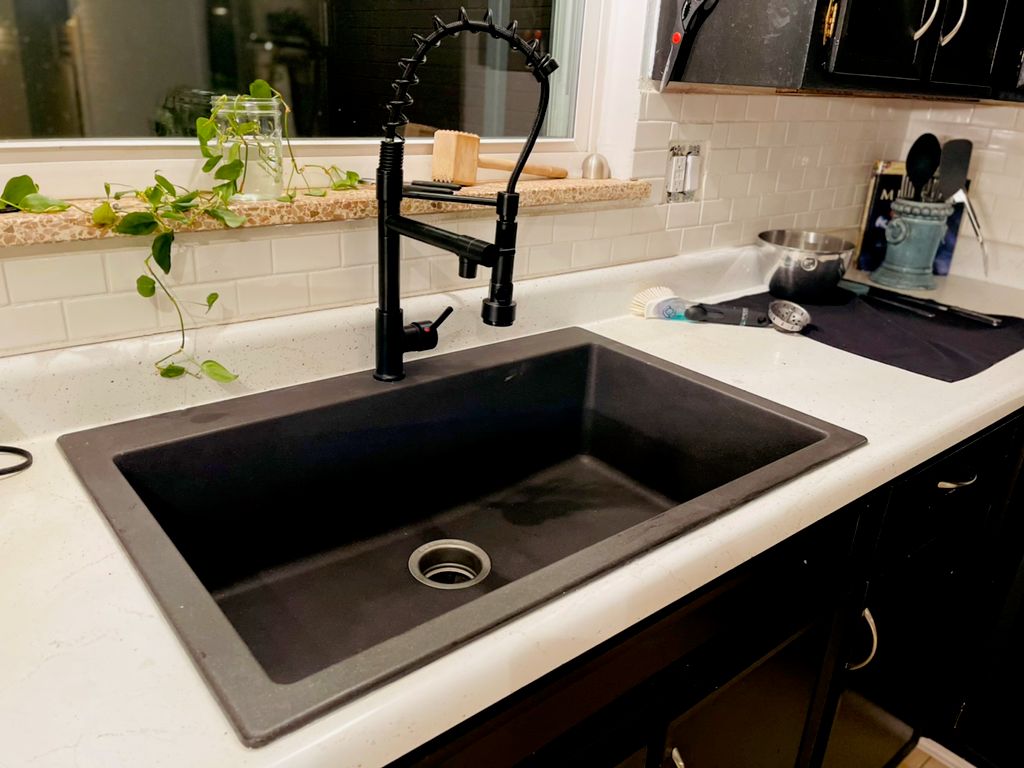 I wanted to replace my kitchen sink and faucet. Si