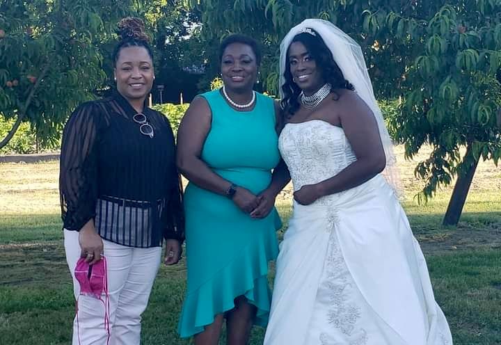 Mother of the Bride and Bride