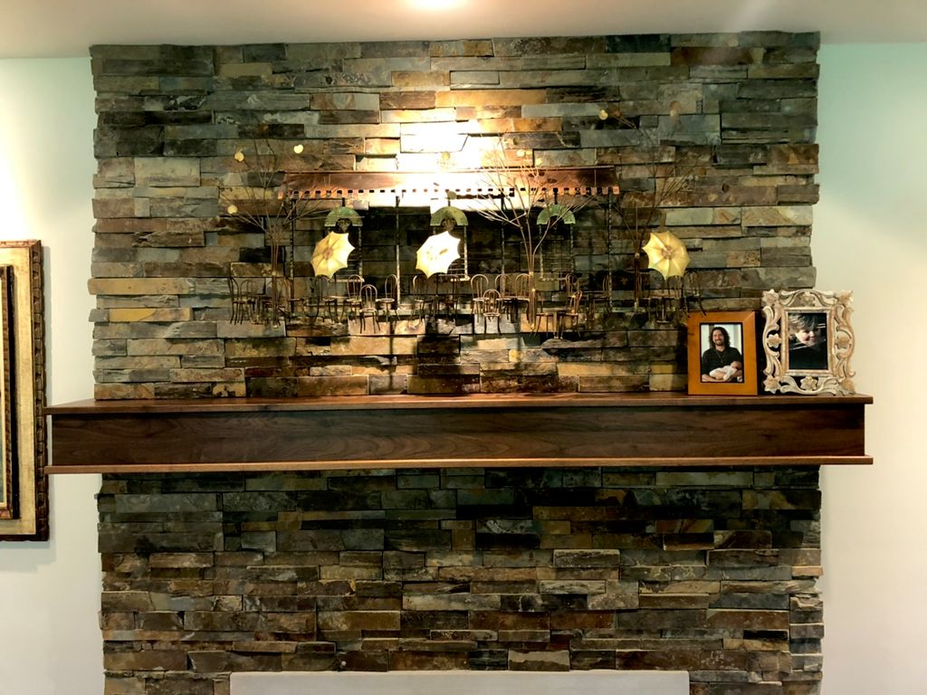 Wall mounted art.