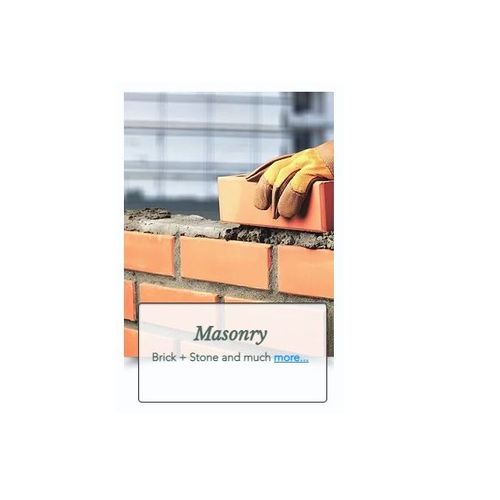 Masonry Construction Services