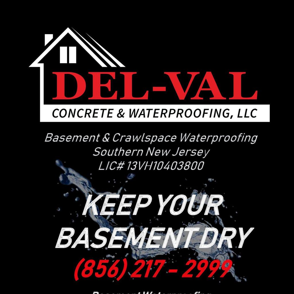 Del-Val Concrete & Waterproofing, LLC