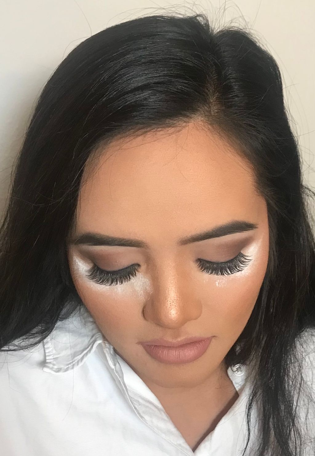 Baking under the eyes - Bridal Makeup for South As