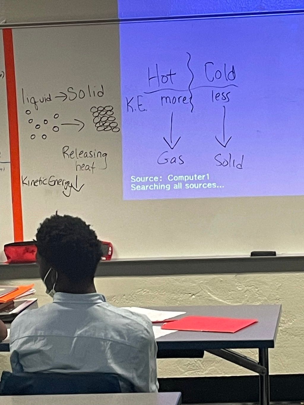 8th grade physical science lesson- kinetic molecul
