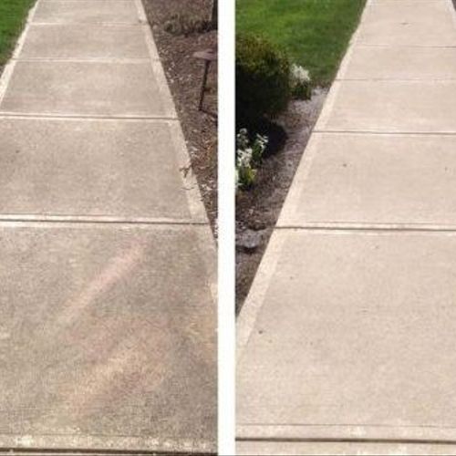 Sidewalk- Before/After