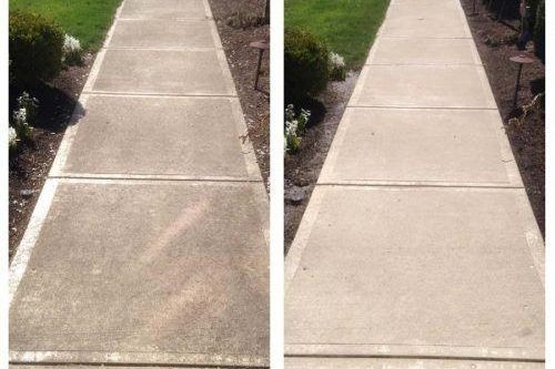Sidewalk- Before/After