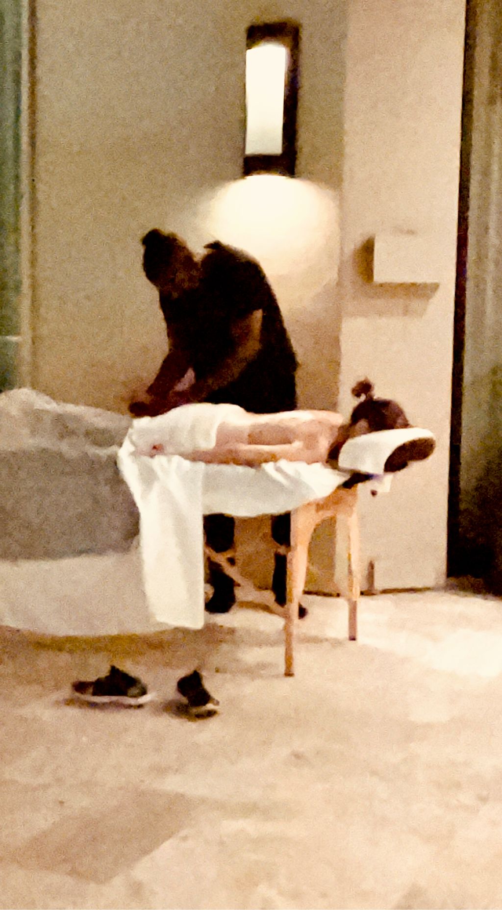 Poolside massages are my favorite!