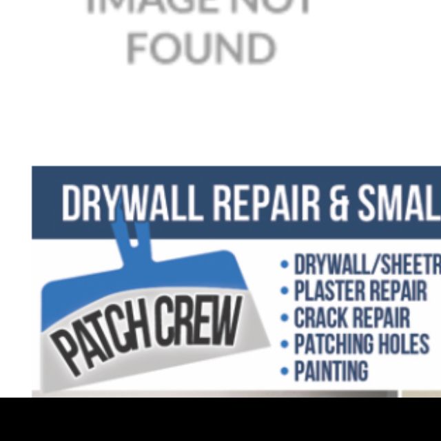 Drywall repair and patching