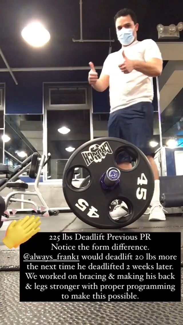 Frank - 225 lb Deadlift