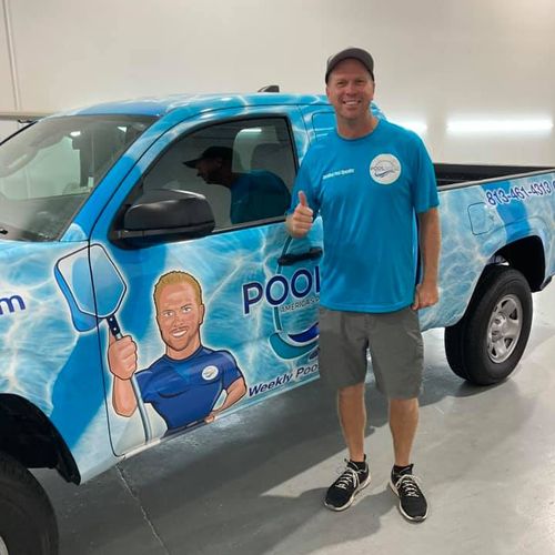 POOLfection Truck #1 w/ Owner Nick