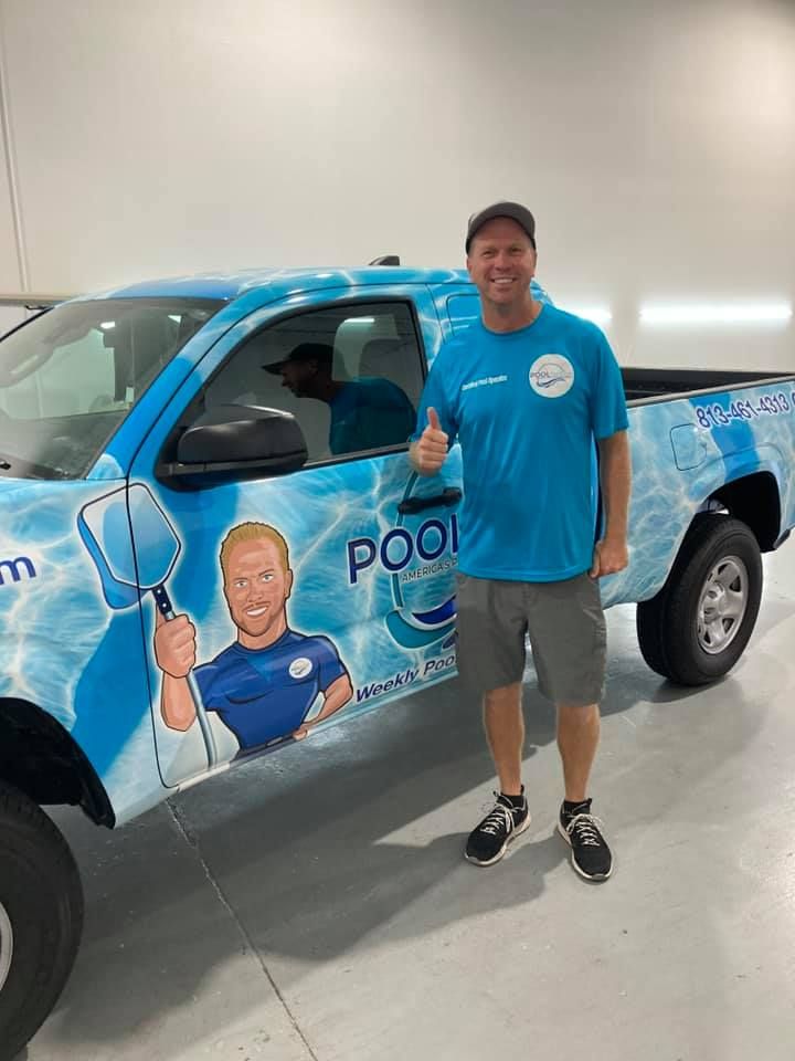 POOLfection Truck #1 w/ Owner Nick