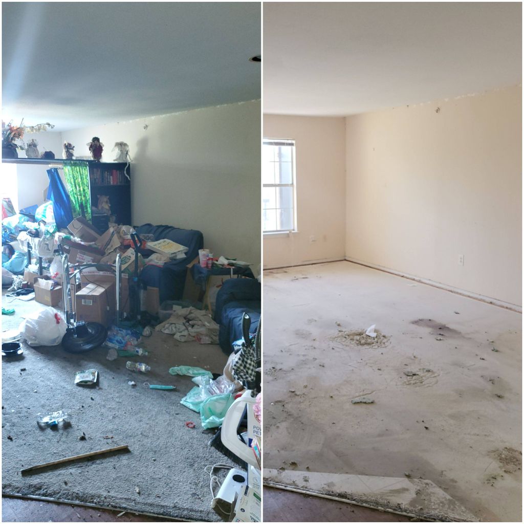 Junk Removal including carpet
