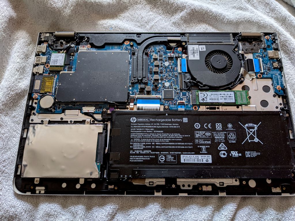 Laptop with bad dc jack