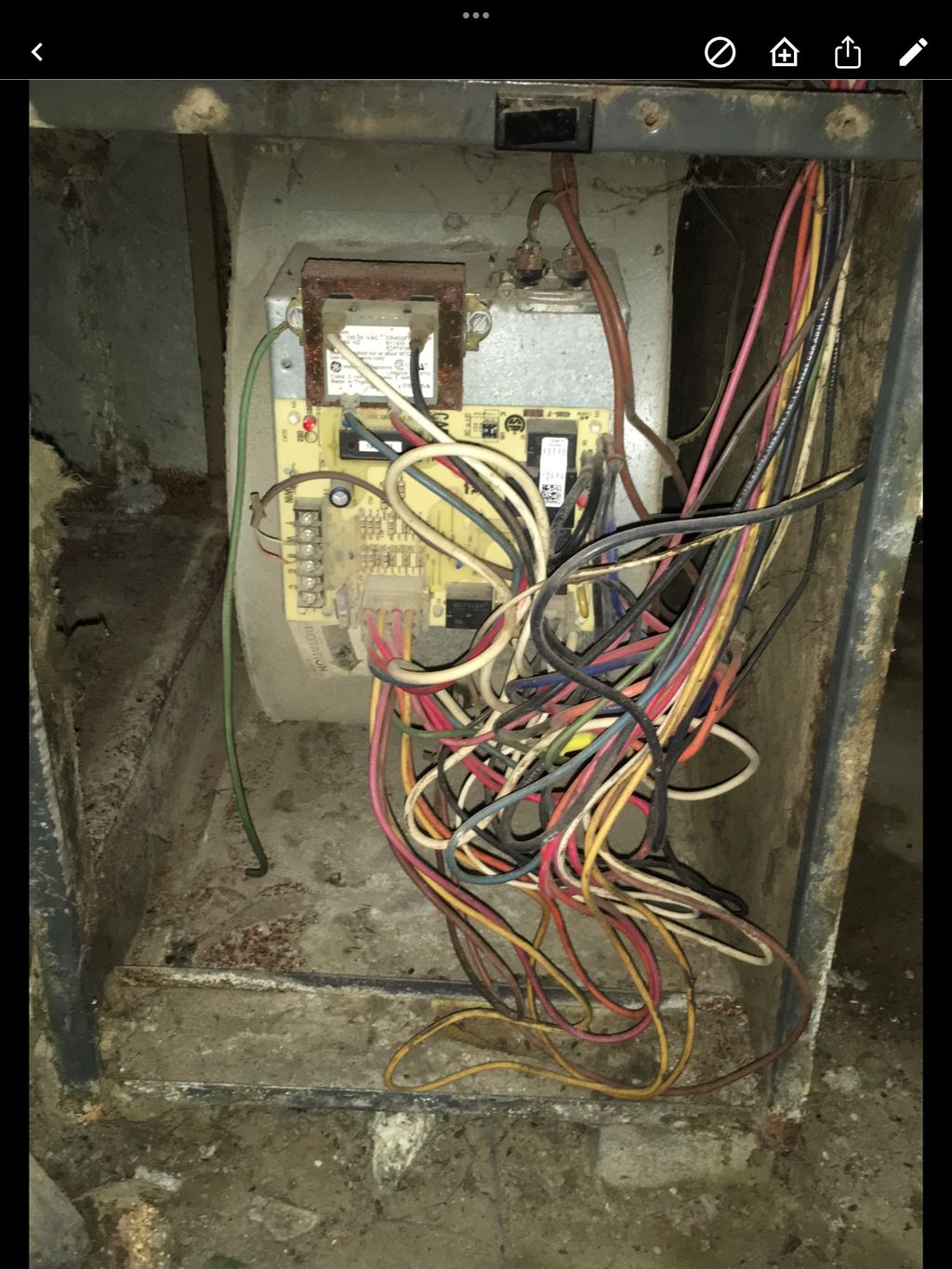 Furnace with hidden damage discovered
