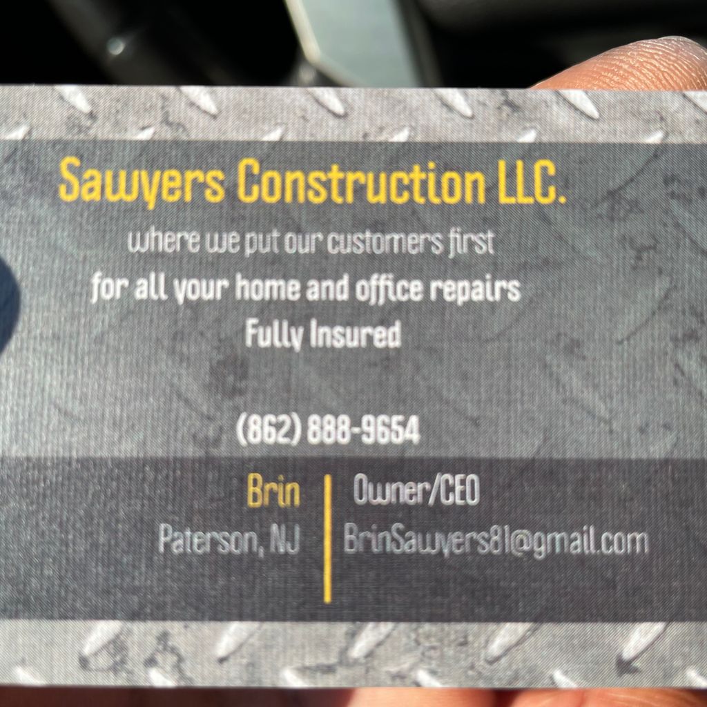 Sawyers construction services LLC.