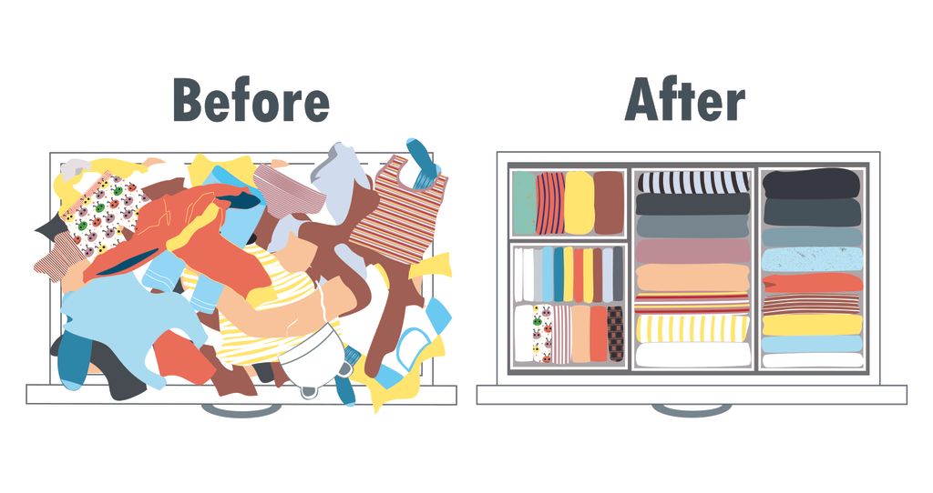 Drawer disaster -> drawer nirvana