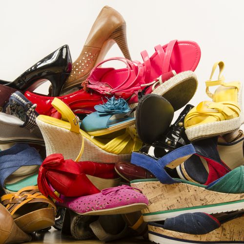 Shoes -- what a mess!