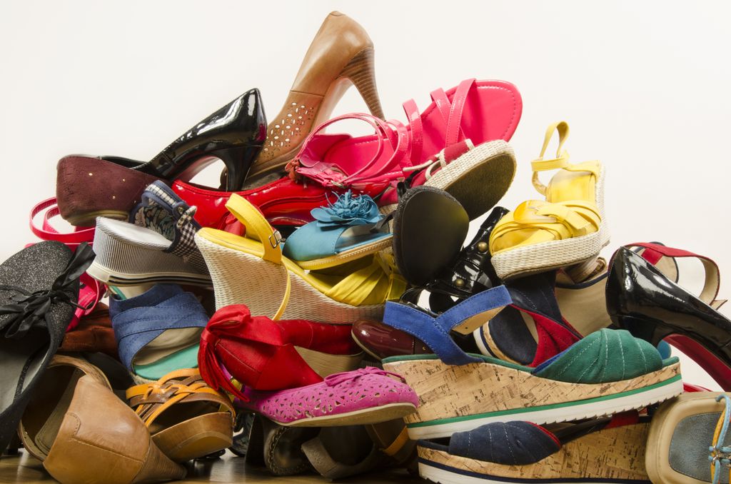 Shoes -- what a mess!