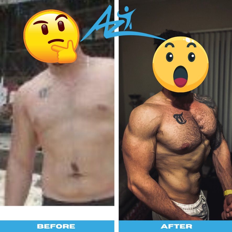 6 Months Transformation