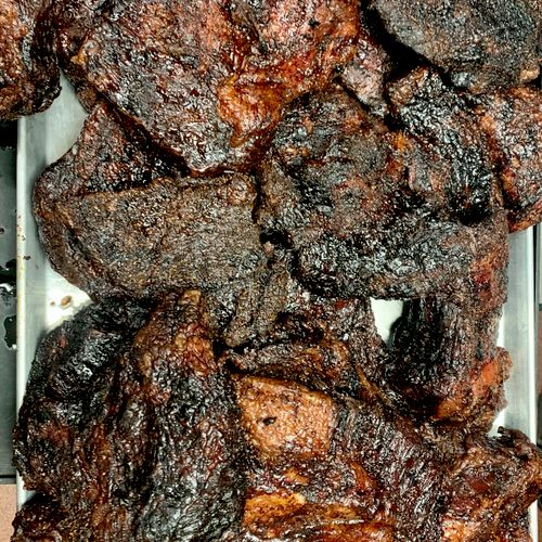 Meet our Burnt Ends AKA Meat Heaven