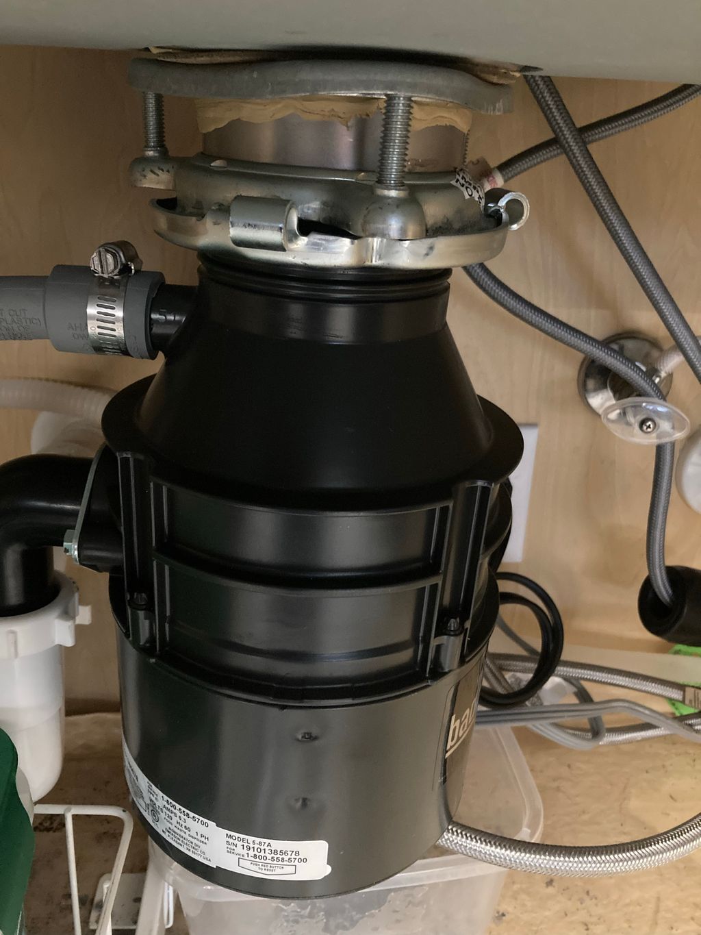 Garbage Disposal Installation