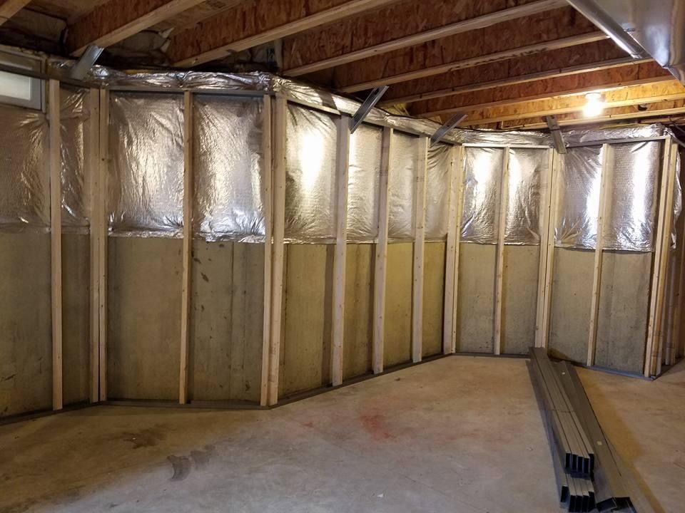 Framing in Basement