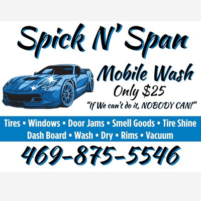 Avatar for Spick an’ Span mobile wash