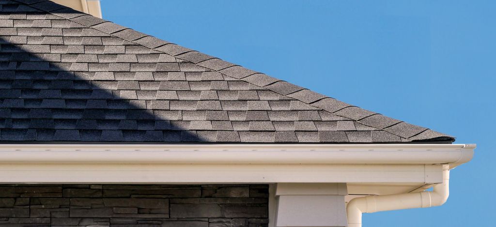 After Roof and Gutter cleaning