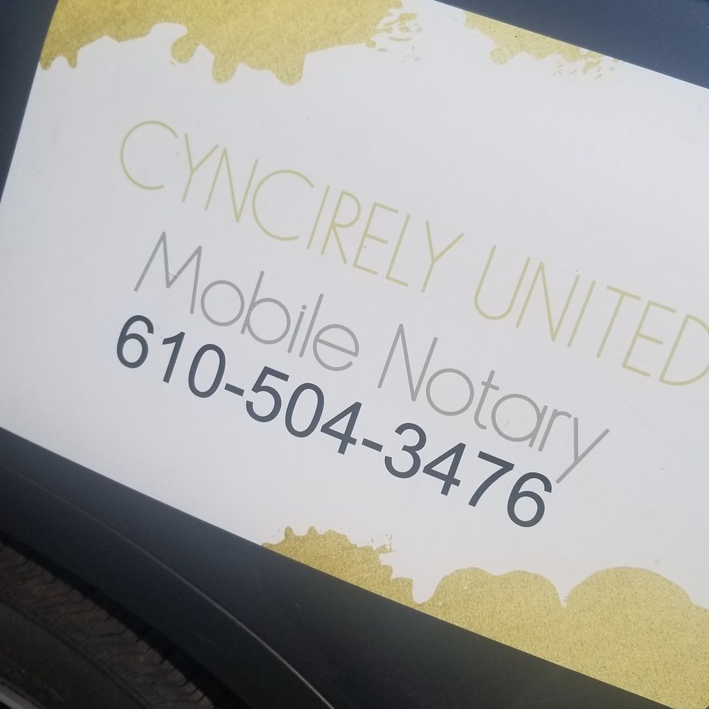 Cyncirely United Mobile Notary