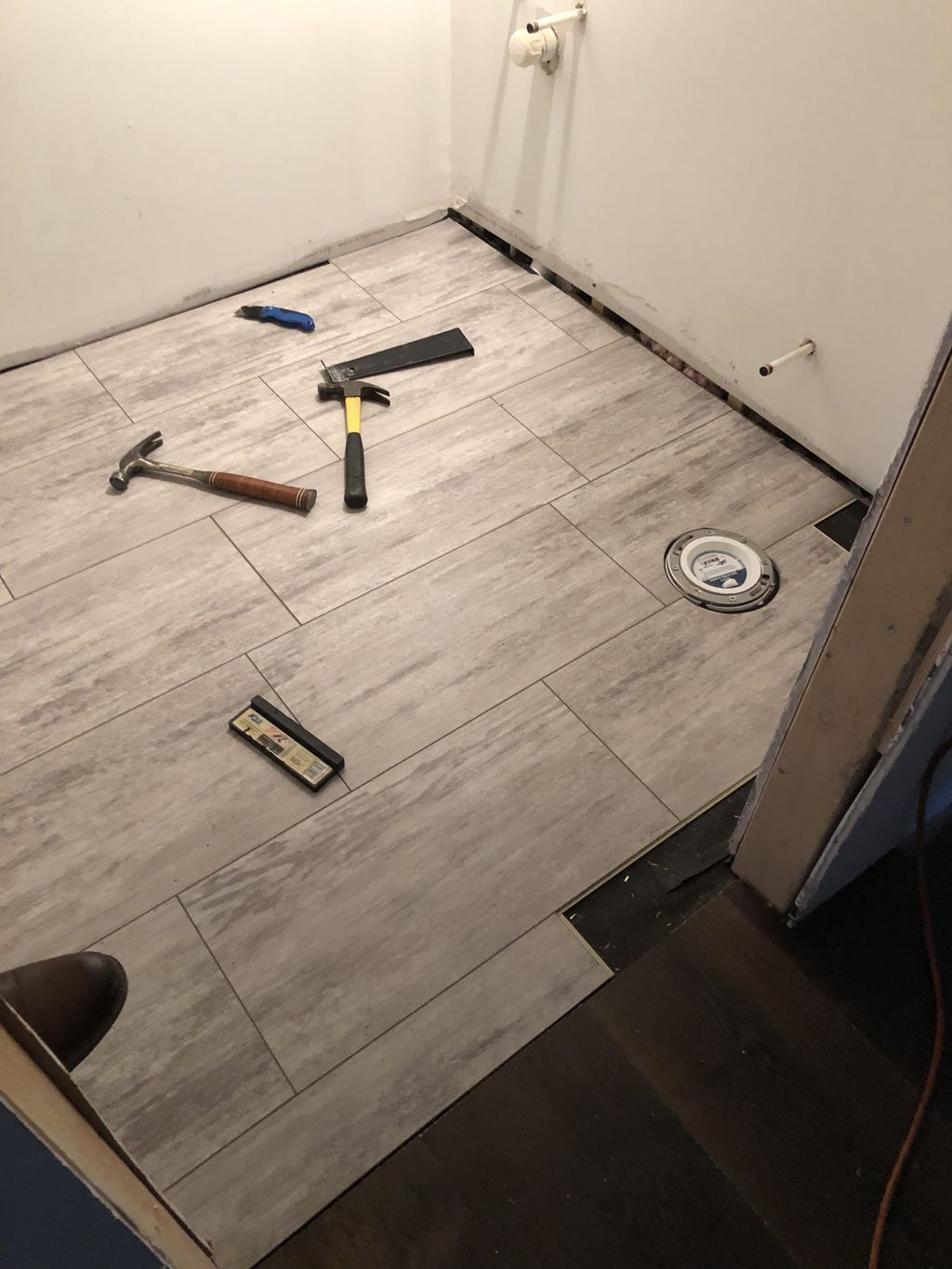 Laminate water proof flooring install 