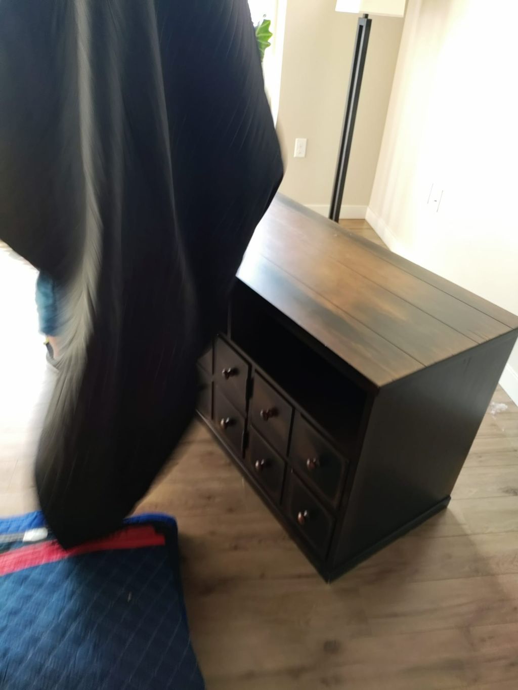 Preparing the TV stand