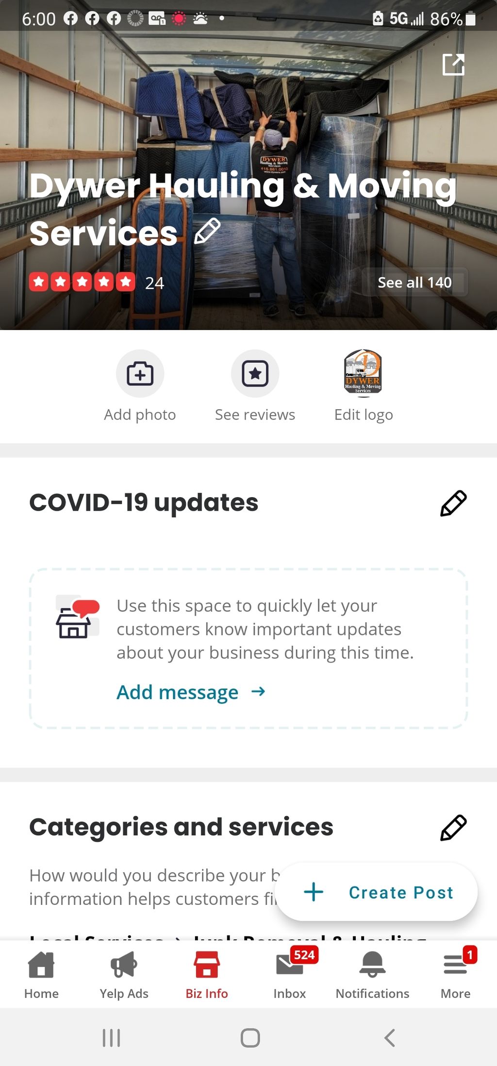 Projects and media