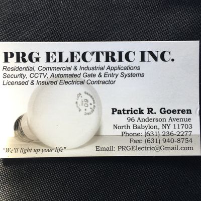 Avatar for PRG Electric Inc.
