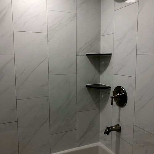 Complete bathroom remodel 