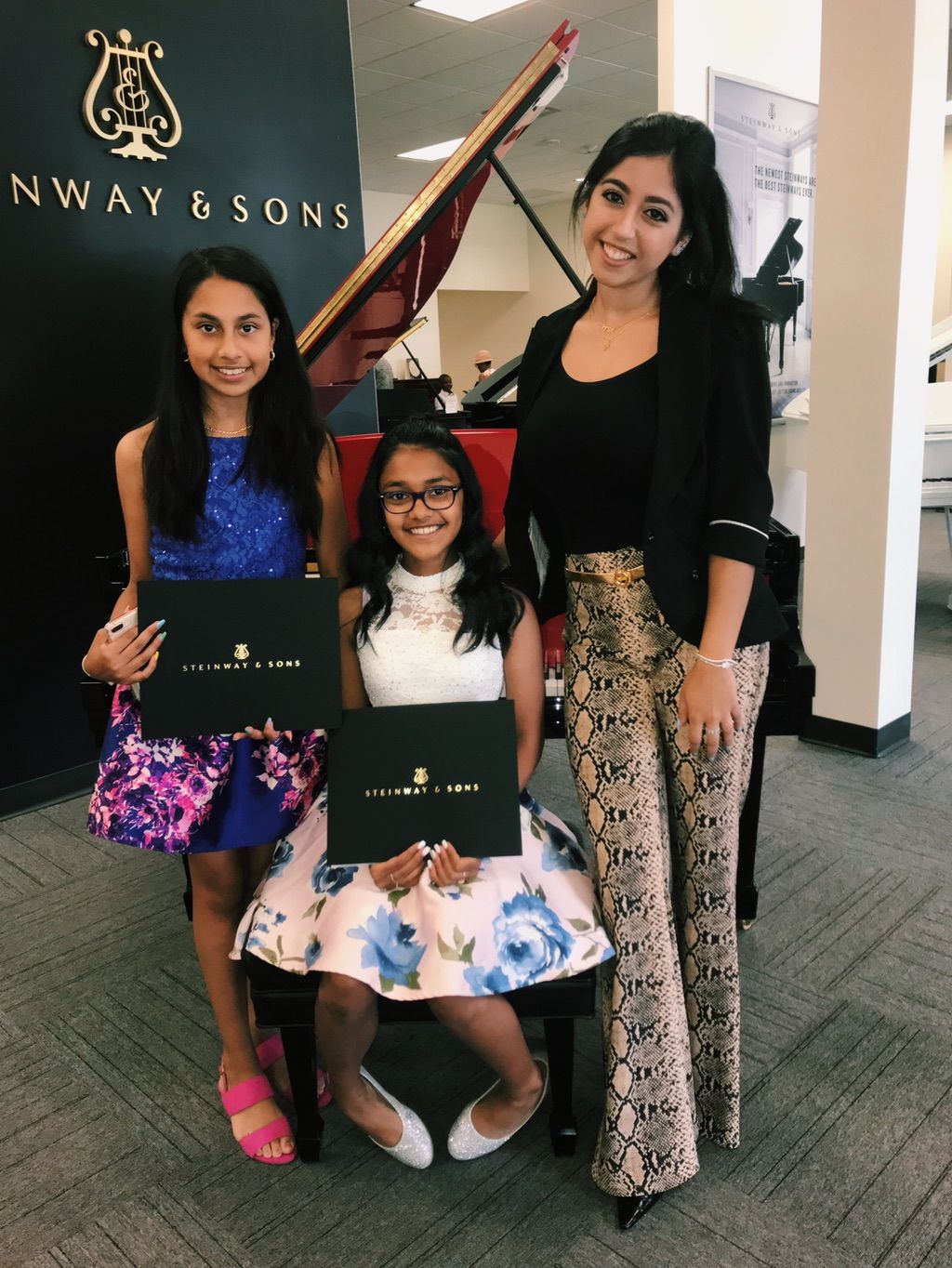 My students after killing their recital 🥰