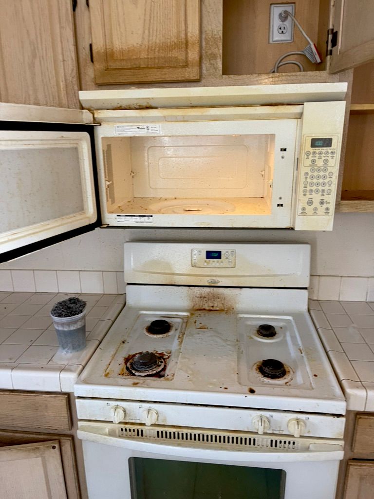 Before the cleaning 