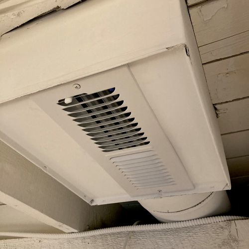 Did a great job installing a vent on my basement d