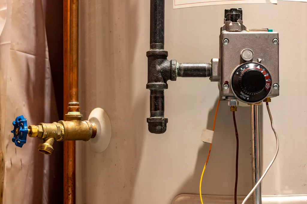 water heater gas knob