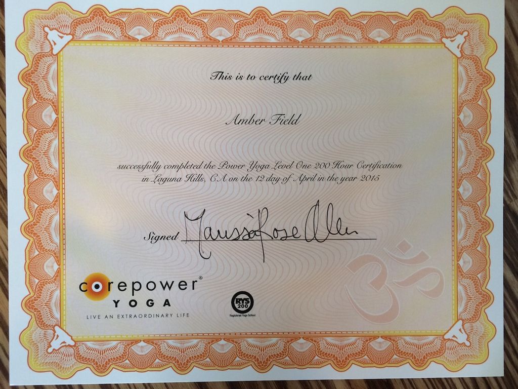 200hr Yoga Certification