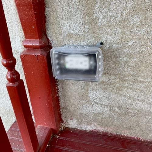 Waterproof  outlet outside the house 🏠 