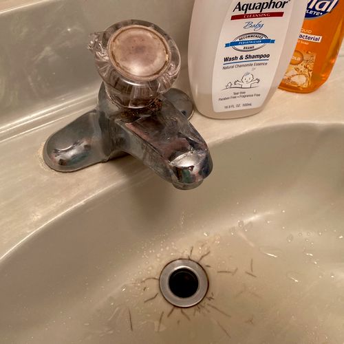 He fixed my Grampa’s dripping faucet yesterday (11