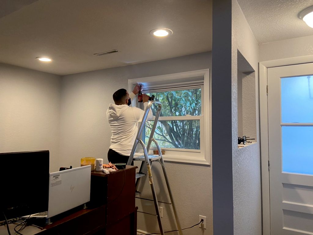 Curtain Installation
