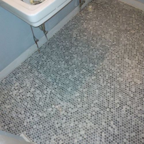 ADL did a great job on our bathroom tile.  Quick a
