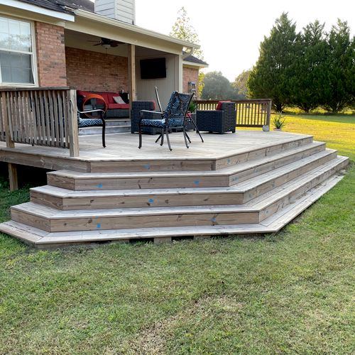 Deck Staining and Sealing