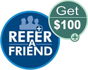 Generous referral program!