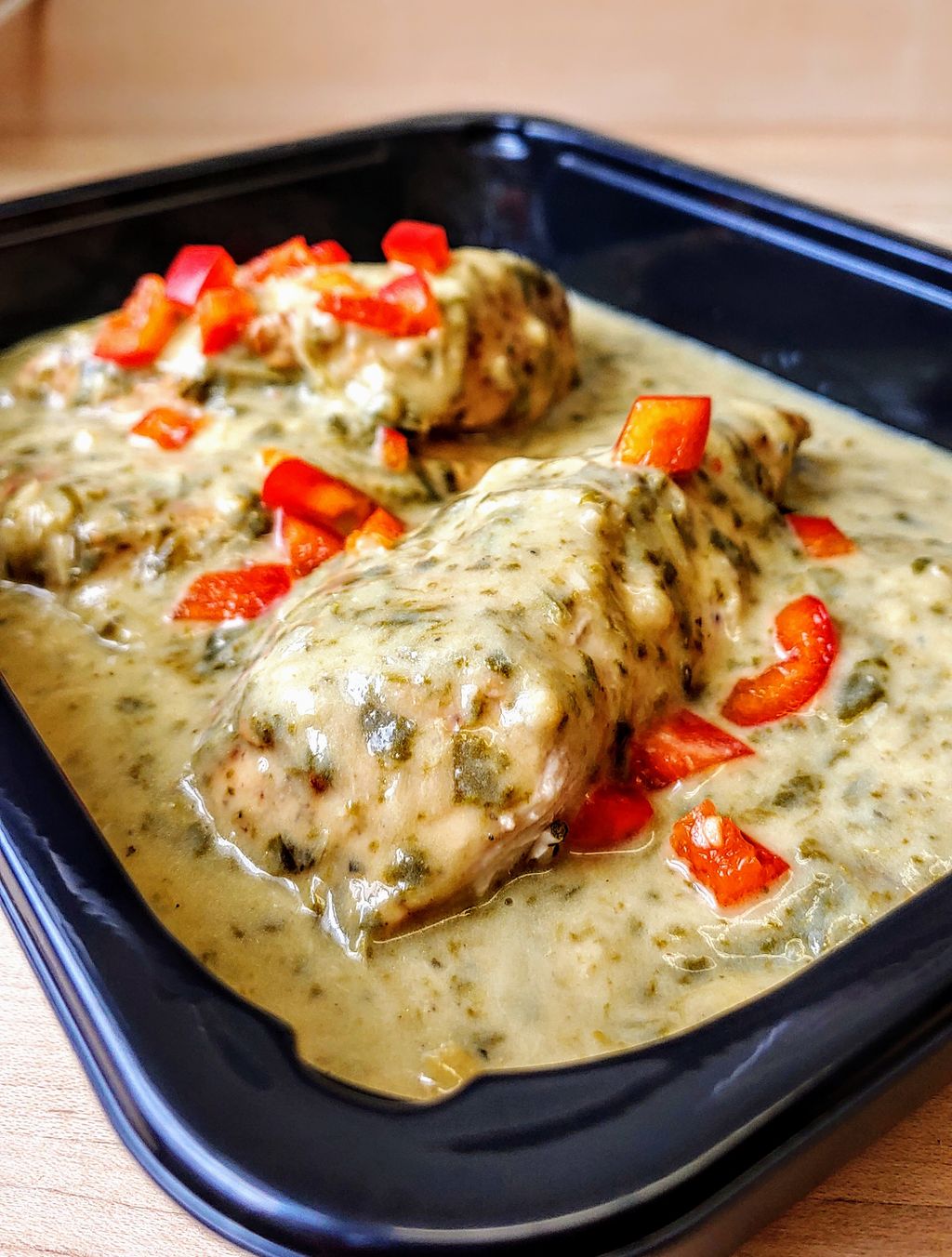 Italian Chicken in Artichoke Cream Sauce
