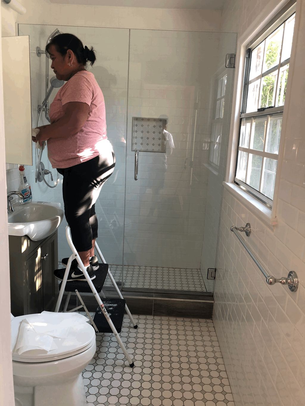 Bathroom completed renovation (after)