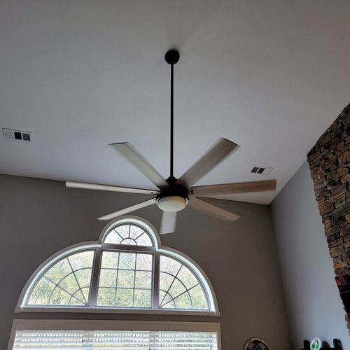 Responded quickly and was able to install a fan in
