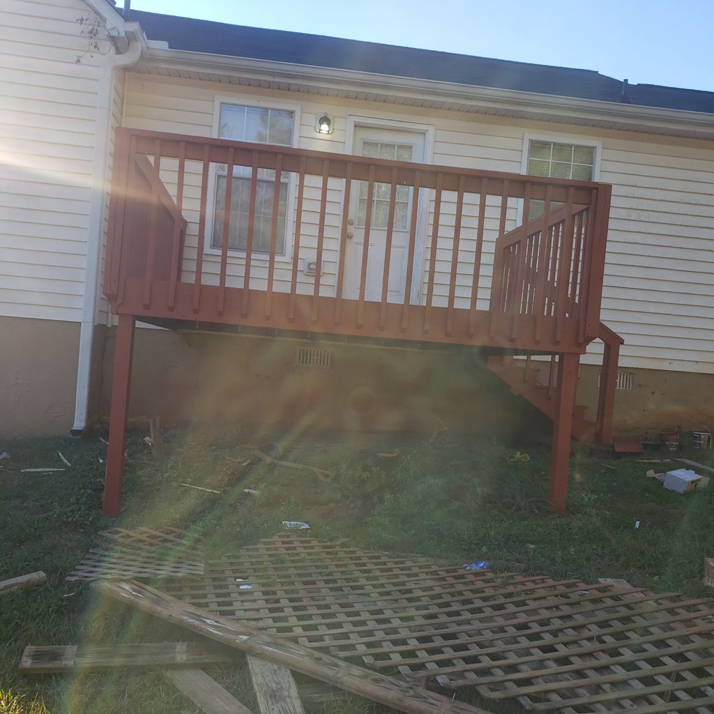 Deck painting